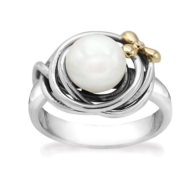 Ring - Goldene Blume