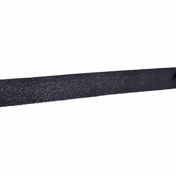 Flat pilrokke armbånd med sølv lås.