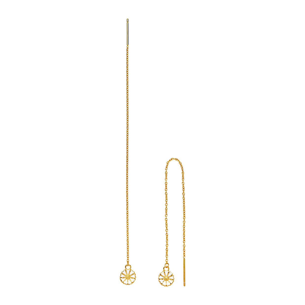 Ørehænger - Marguerit disco 7. 5 mm