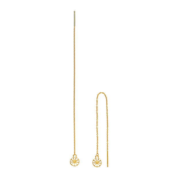 Ørehænger - Marguerit disco 7. 5 mm