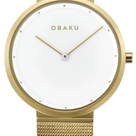 Damenuhr - Paper Little Gold