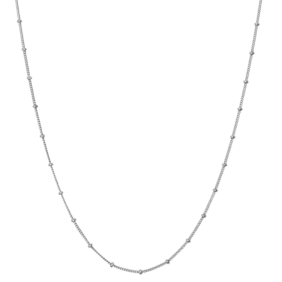 Nala halskæde fra Maanesten. Sterling sølv. 55 cm.