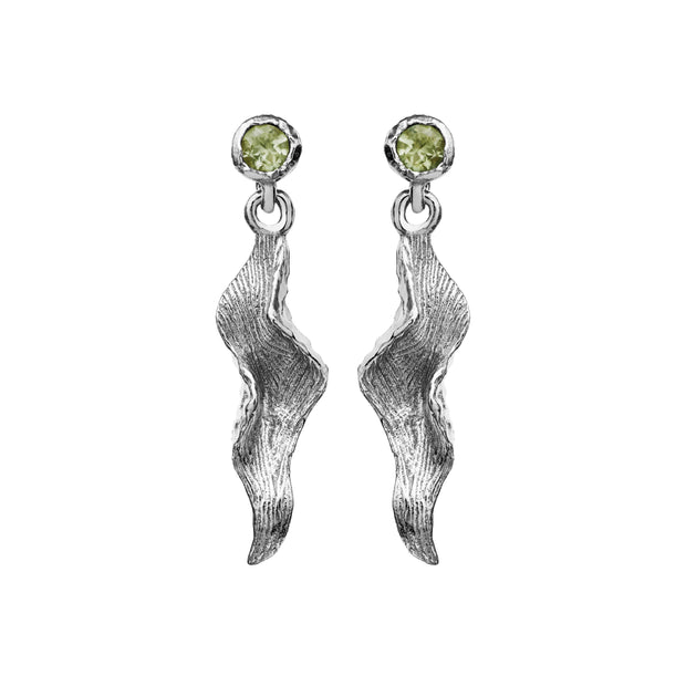 Jonna øreringe i sterling sølv fra Maanesten.