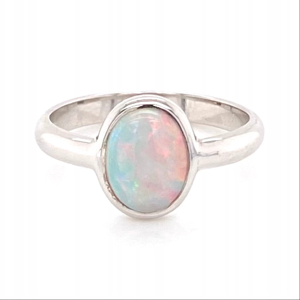 Ring - Massiver Opal Sr 045