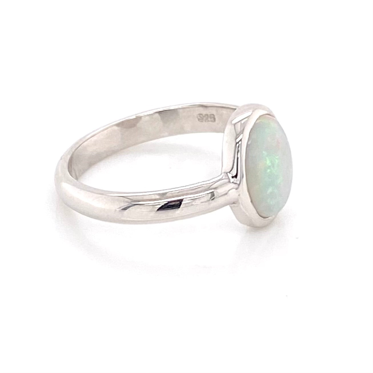 Ring - Solid opal Sr 045