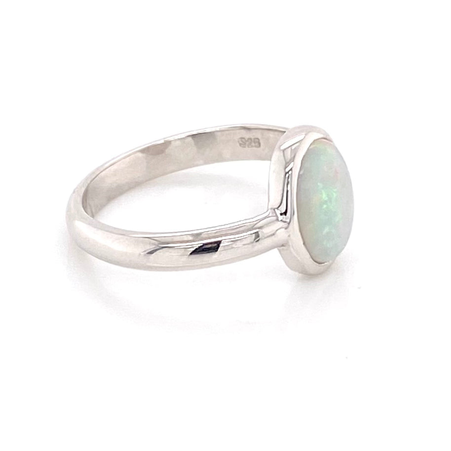 Ring - Massiver Opal Sr 045