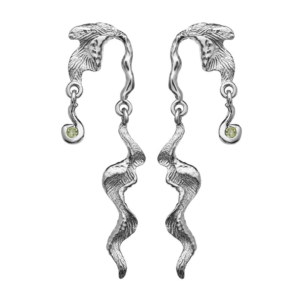 Lida øreringe fra Maanesten i sterling sølv.