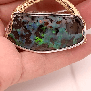 Anhänger - Massiver Boulderopal Gsp 051