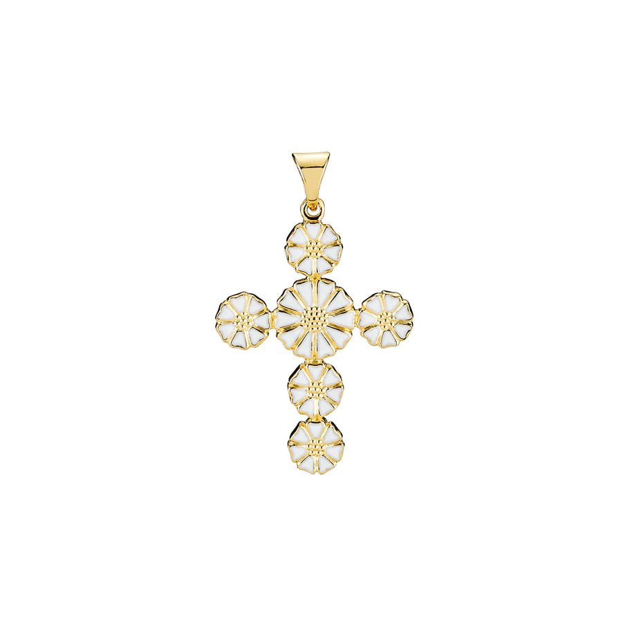 Vedhæng - Marguerit kors