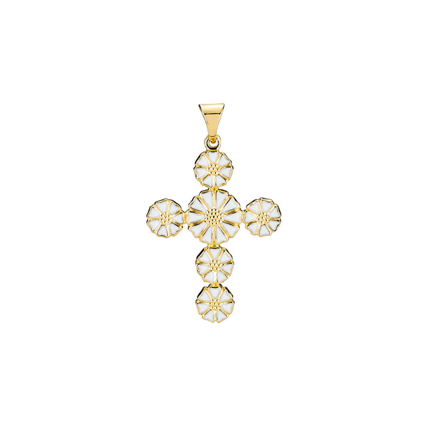 Vedhæng - Marguerit kors