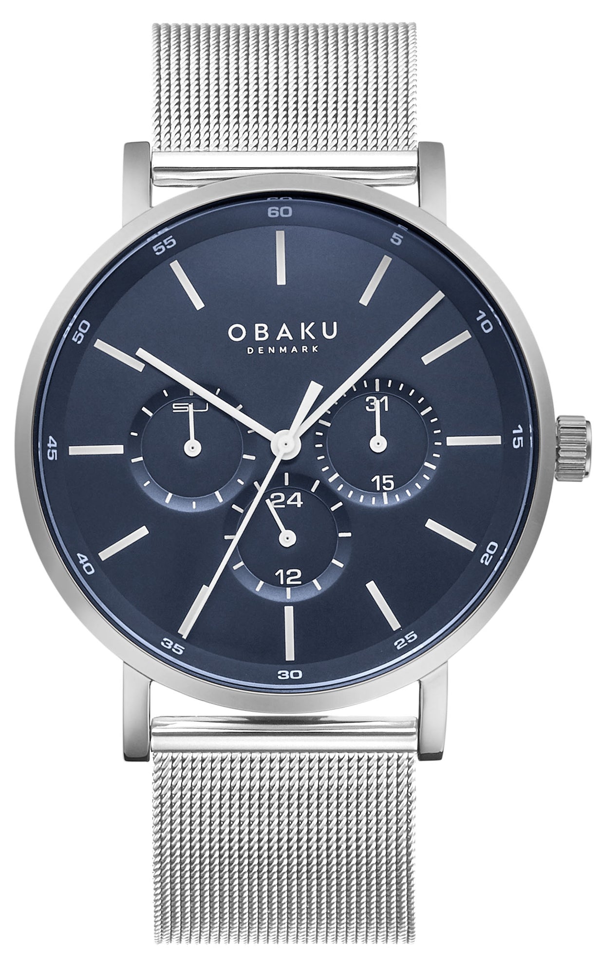 Men's watch - Oak Cyan