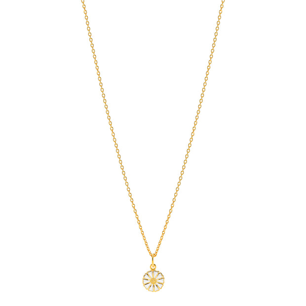 Halskæde - Marguerit 9 mm