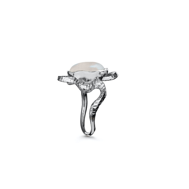 Siren ring fra Maanesten. Sterling sølv.