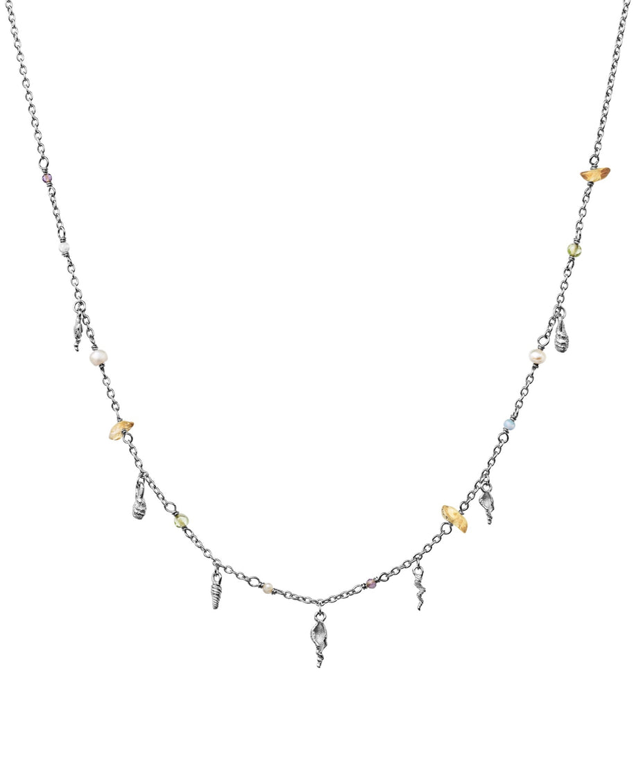 Toutsi halskæde fra Maanesten. Sterling sølv.