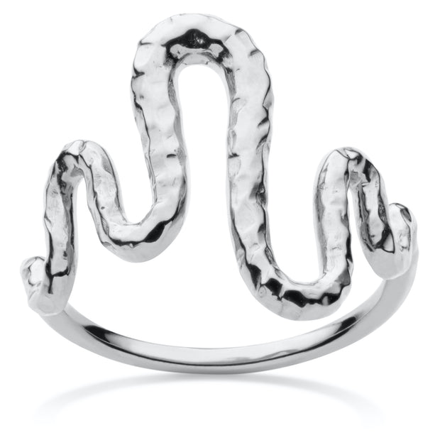 Viva ring fra Maanesten. Sterling sølv