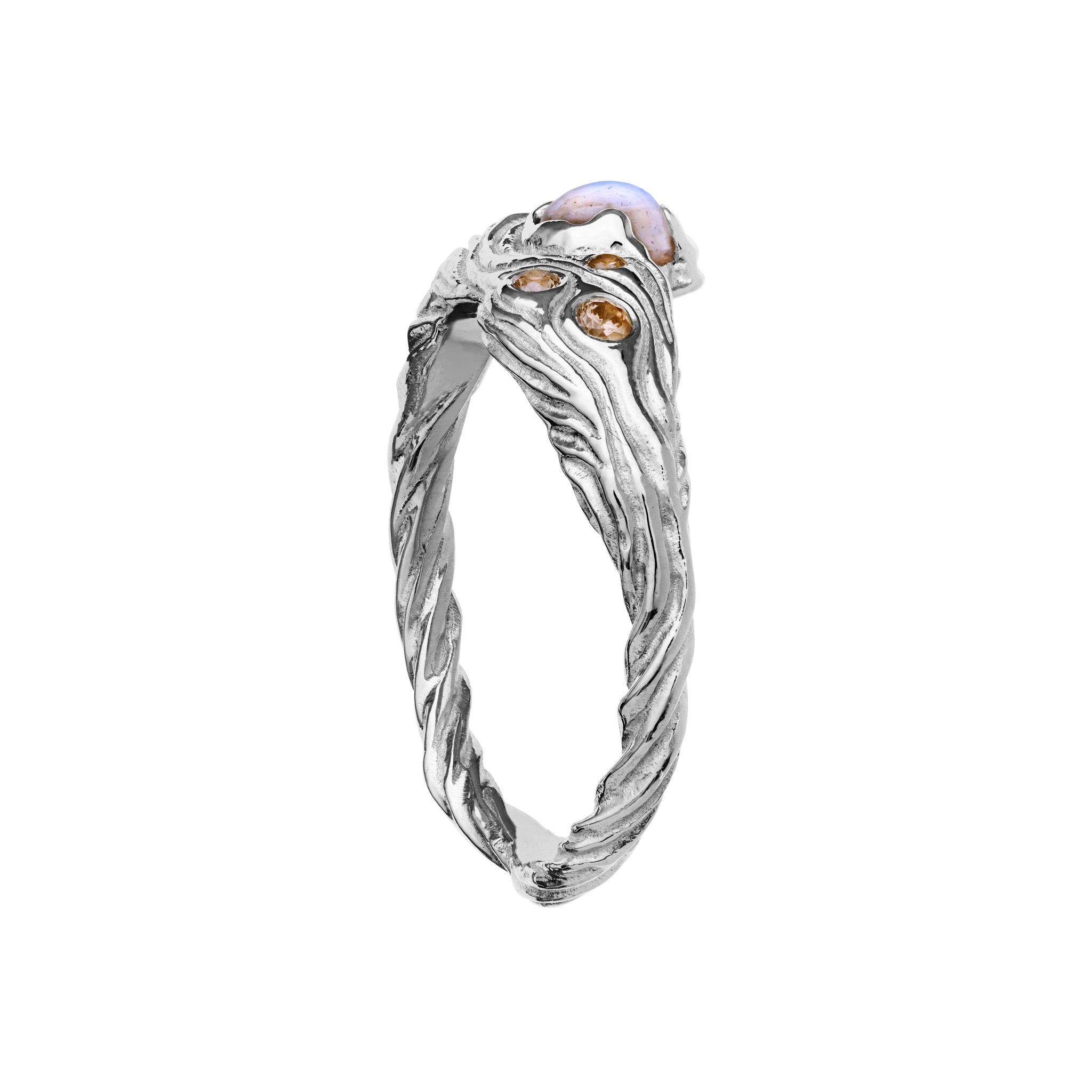 Oceana ring fra Maanesten. Sterling sølv.