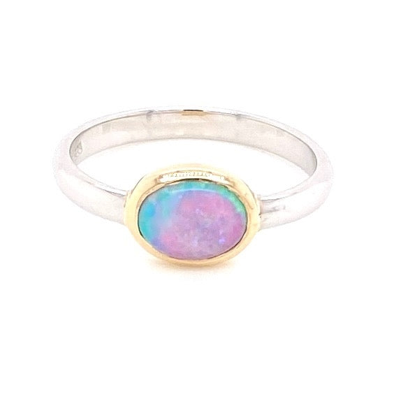 Ring - Solid opal Gsr 058