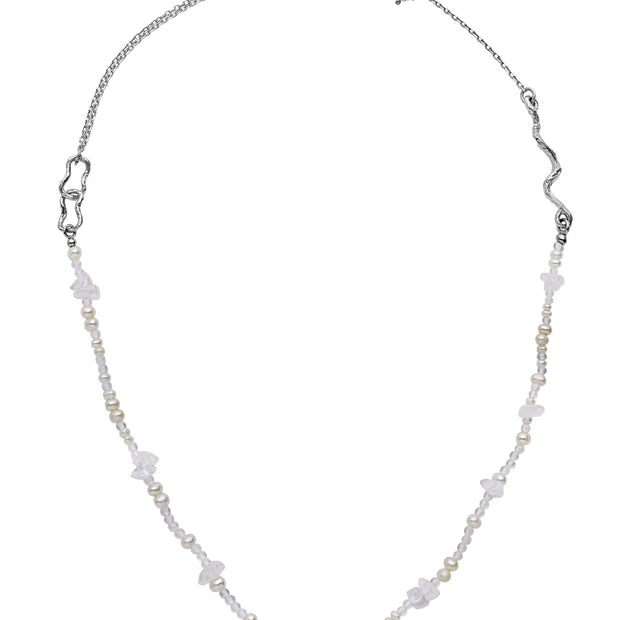 Coco halskæde fra Maanesten. Sterling sølv