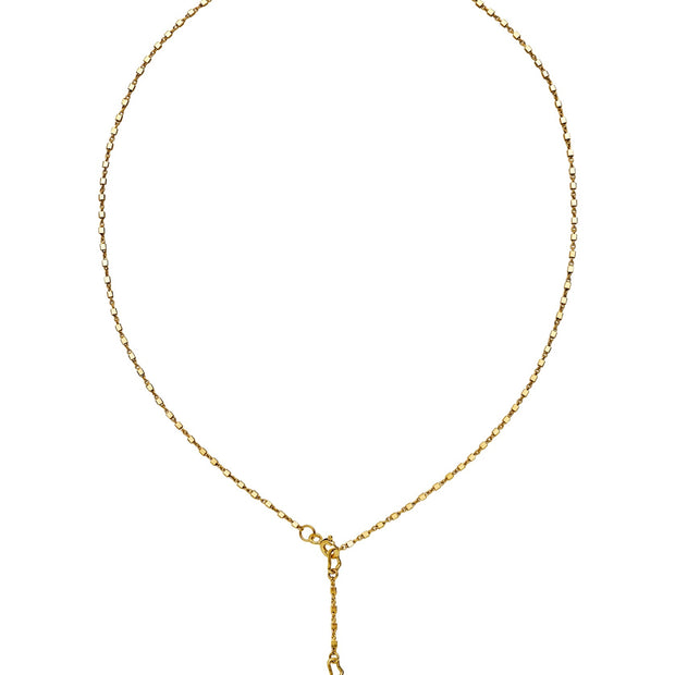 Livi halskæde  fra Maanesten i forgyldt sølv