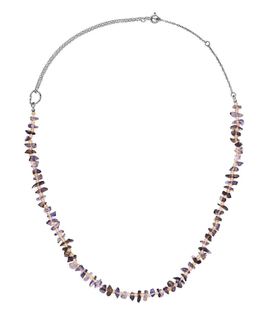 Reisme halskæde fra Maanesten. Sterling sølv.