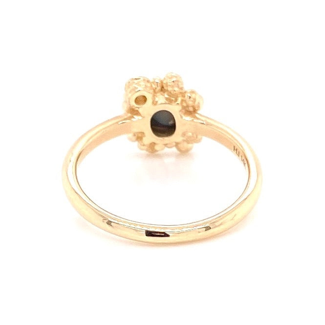 Ring - Solid opal Gr 101