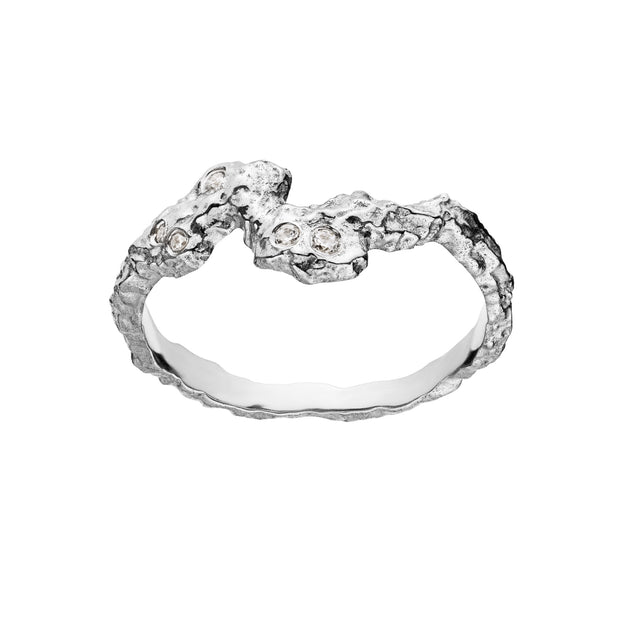 Frida ring fra Maanesten. Sterling sølv.