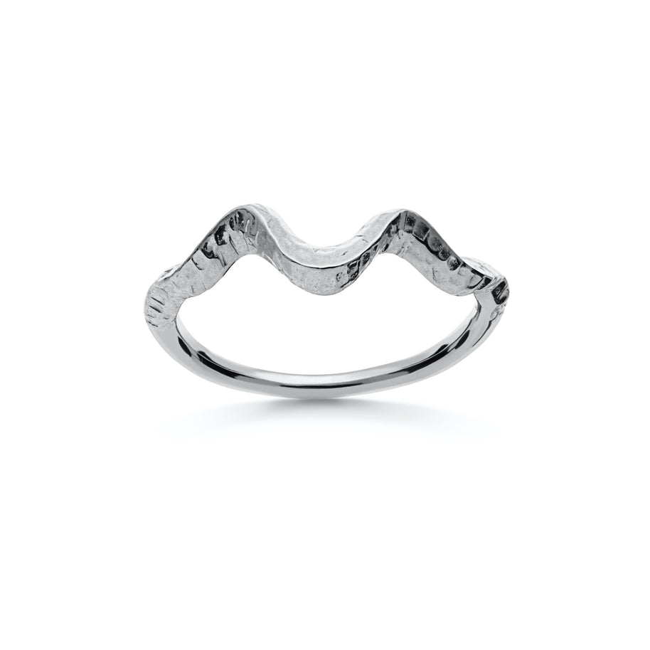 Arvia ring fra Maanesten. Serling sølv.